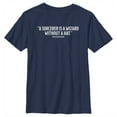 thumbnail image 1 of Boy's Marvel The Falcon and the Winter Soldier Wizard Without a Hat  Graphic Tee Navy Blue Large, 1 of 4