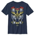 thumbnail image 1 of Boy's Marvel: Thor: Love and Thunder Costume Thor Suit  Graphic Tee Navy Blue X Large, 1 of 4