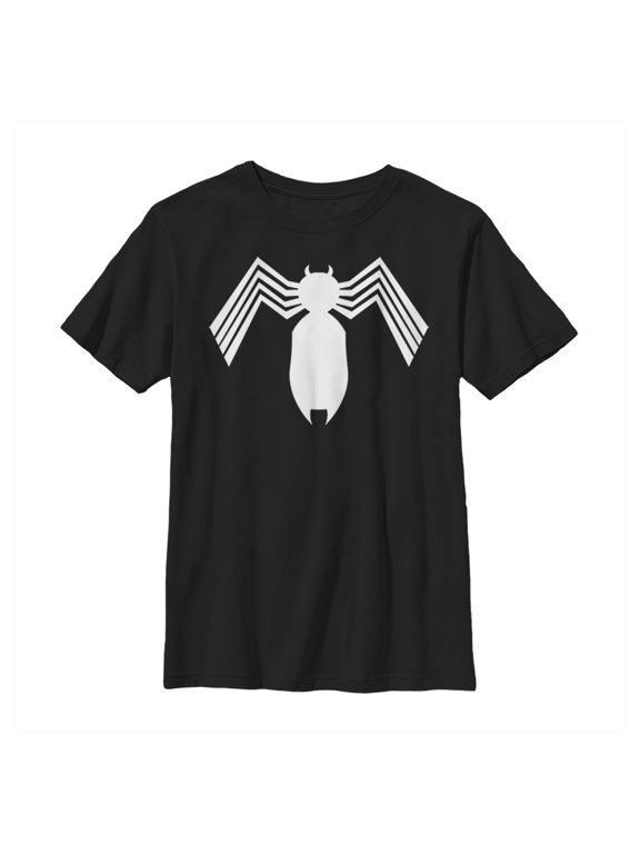 Boy's Marvel Venom Alien Symbiote Logo Graphic Tee Black Medium