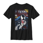 Boy's Marvel Venom Lethal Protector Graphic Tee Black Large