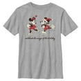 thumbnail image 1 of Boy's Mickey & Friends Celebrate The Magic Of Holidays  Graphic Tee Athletic Heather X Large, 1 of 5