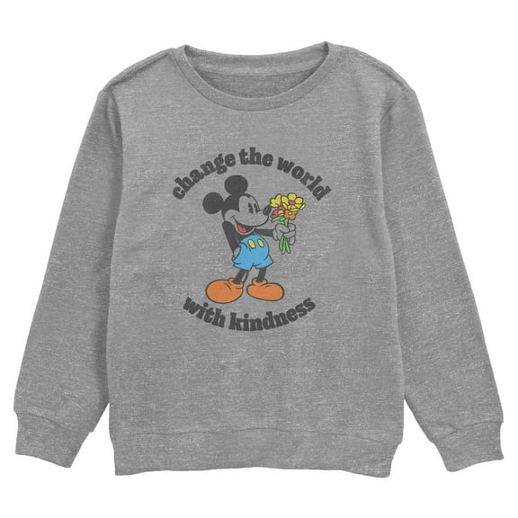 Boy's Mickey & Friends Change the World with Kindness  Sweatshirt