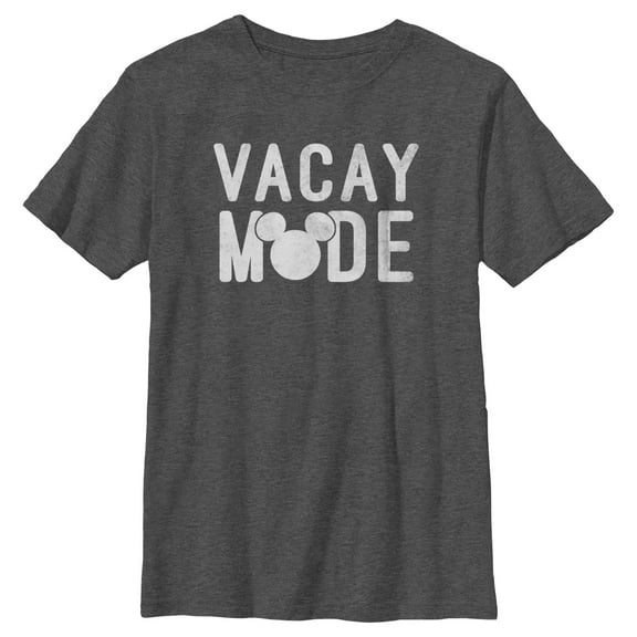 Boy's Mickey & Friends Distressed Vacay Mode  Graphic T-Shirt