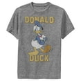 thumbnail image 1 of Boy's Mickey & Friends Donald Duck Grumpy  Performance Graphic Tee Charcoal Heather X Large, 1 of 4