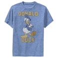 thumbnail image 1 of Boy's Mickey & Friends Donald Duck Grumpy Performance Graphic Tee Royal Blue Heather X Large, 1 of 4