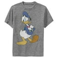 thumbnail image 1 of Boy's Mickey & Friends Donald Duck Impatient  Graphic Tee Charcoal Heather Medium, 1 of 5