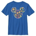 thumbnail image 1 of Boy's Mickey & Friends Easter Eggs and Mouse Ears Graphic Tee Royal Blue Large, 1 of 5