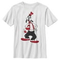 thumbnail image 1 of Boy's Mickey & Friends Festive Goofy  Graphic Tee White Large, 1 of 4