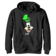 thumbnail image 1 of Boy's Mickey & Friends Goofy Portrait  Pull Over Hoodie Black Small, 1 of 4