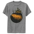thumbnail image 1 of Boy's Mickey & Friends Halloween Haunted Mansion  Performance Graphic Tee Charcoal Heather Medium, 1 of 4