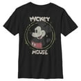 thumbnail image 1 of Boy's Mickey & Friends Happy  Graphic Tee Black Large, 1 of 5