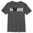 thumbnail image 1 of Boy's Mickey & Friends Home Mickey Mouse Logo Graphic Tee Charcoal Heather X Large, 1 of 5
