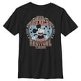 thumbnail image 1 of Boy's Mickey & Friends Mickey All American Festival Tour  Graphic Tee Black X Large, 1 of 5