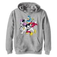 thumbnail image 1 of Boy's Mickey & Friends Mickey & Friends Run  Pull Over Hoodie Athletic Heather X Large, 1 of 4