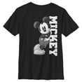 thumbnail image 1 of Boy's Mickey & Friends Mickey Lean Graphic Tee Black Medium, 1 of 5
