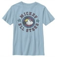 thumbnail image 1 of Boy's Mickey & Friends Mickey Mouse All Stars  Graphic Tee Light Blue Medium, 1 of 4
