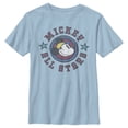 thumbnail image 1 of Boy's Mickey & Friends Mickey Mouse All Stars  Graphic Tee Light Blue X Large, 1 of 4