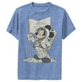 thumbnail image 1 of Boy's Mickey & Friends Mickey Mouse Astronaut Performance Graphic Tee Royal Blue Heather X Large, 1 of 4