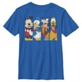 thumbnail image 1 of Boy's Mickey & Friends Mickey Mouse Best Friend Panels  Graphic Tee Royal Blue Large, 1 of 5
