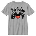 thumbnail image 1 of Boy's Mickey & Friends Mickey Mouse Birthday Boy  Graphic Tee Athletic Heather Large, 1 of 5