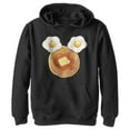 thumbnail image 1 of Boy's Mickey & Friends Mickey Mouse Breakfast Silhouette  Pull Over Hoodie Black X Large, 1 of 4