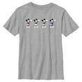 thumbnail image 1 of Boy's Mickey & Friends Mickey Mouse Neon Wave Graphic Tee Athletic Heather Large, 1 of 5
