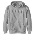 thumbnail image 1 of Boy's Mickey & Friends Mickey Mouse Neon Wave  Pull Over Hoodie Athletic Heather X Large, 1 of 4