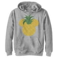 thumbnail image 1 of Boy's Mickey & Friends Mickey Mouse Pineapple Silhouette  Pull Over Hoodie Athletic Heather Small, 1 of 4