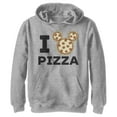 thumbnail image 1 of Boy's Mickey & Friends Mickey Mouse Pizza Pull Over Hoodie Athletic Heather Medium, 1 of 4