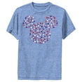 thumbnail image 1 of Boy's Mickey & Friends Mickey and Friends Starry Silhouette  Performance Graphic Tee Royal Blue Heather Large, 1 of 4