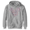 thumbnail image 1 of Boy's Mickey & Friends Mickey and Friends Starry Silhouette  Pull Over Hoodie Athletic Heather Small, 1 of 4