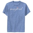 thumbnail image 1 of Boy's Mickey & Friends Minnie Mouse Magical  Performance Graphic Tee Royal Blue Heather Small, 1 of 4