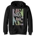 thumbnail image 1 of Boy's Mickey & Friends Minnie Panels Pull Over Hoodie Black Small, 1 of 4