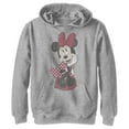 thumbnail image 1 of Boy's Mickey & Friends Polka Dot Minnie Pull Over Hoodie Athletic Heather Medium, 1 of 4