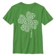 thumbnail image 1 of Boy's Mickey & Friends Shamrock Has All Your Friends Graphic Tee Kelly Green Small, 1 of 4