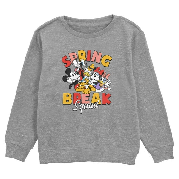 Boy's Mickey & Friends Spring Break Squad Sweatshirt
