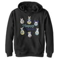 thumbnail image 1 of Boy's Mickey & Friends The Egg Squad Crew Pull Over Hoodie Black Small, 1 of 4