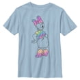 thumbnail image 1 of Boy's Mickey & Friends Tie Dye Daisy  Graphic Tee Light Blue X Large, 1 of 4