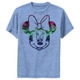 thumbnail image 1 of Boy's Mickey & Friends Tropical Minnie  Performance Graphic Tee Royal Blue Heather Small, 1 of 4