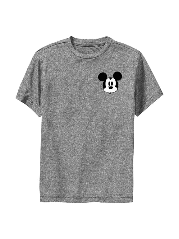Boy's Mickey & Friends Vintage Oops Face Performance Graphic T-Shirt