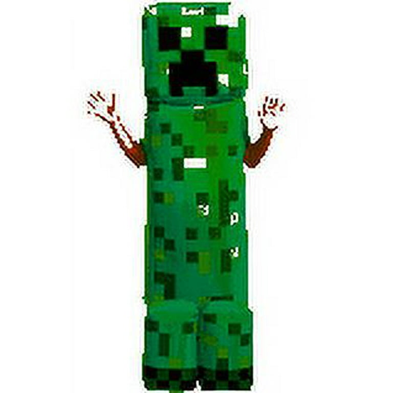 Boy's Minecraft Creeper Inflatable Halloween Costume 