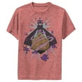 thumbnail image 1 of Boy's Minecraft Enderman Performance Graphic Tee Red Heather Medium, 1 of 4