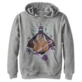 thumbnail image 1 of Boy's Minecraft Enderman Pull Over Hoodie Athletic Heather Medium, 1 of 4