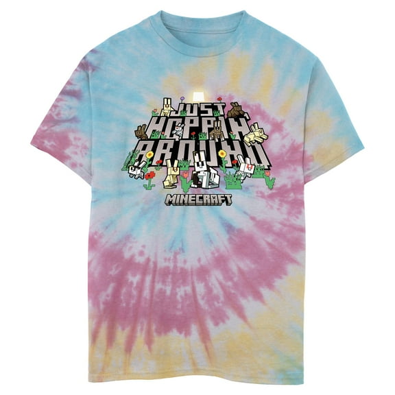 Boy's Minecraft Just Hoppin' Around  Graphic T-Shirt