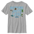 thumbnail image 1 of Boy's Minecraft Legends Inspire Unite Lead  Graphic Tee Athletic Heather Large, 1 of 5
