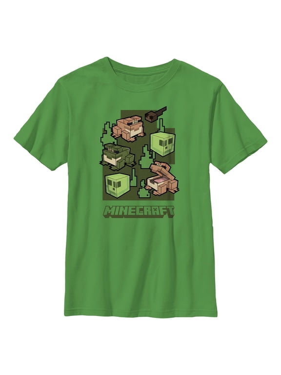 Boy's Minecraft Wild Frogs Graphic T-Shirt