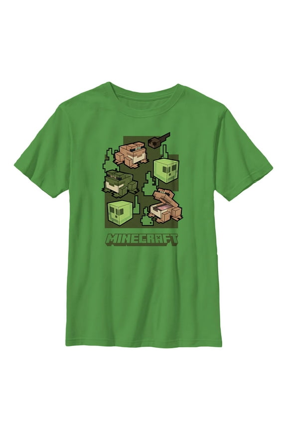 Boy's Minecraft Wild Frogs Graphic T-Shirt