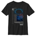thumbnail image 1 of Boy's Mission: Impossible Dead Reckoning Authorized Target Quote Graphic Tee Black Small, 1 of 5