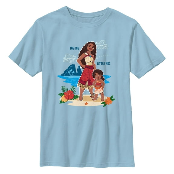 Boy's Moana 2 Big Sis Little Sis Graphic T-Shirt