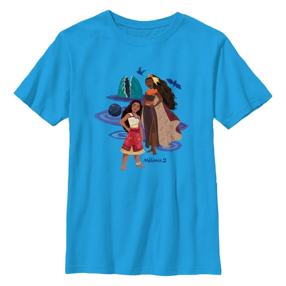 Boy's Moana 2 Matangi and Moana  Graphic T-Shirt